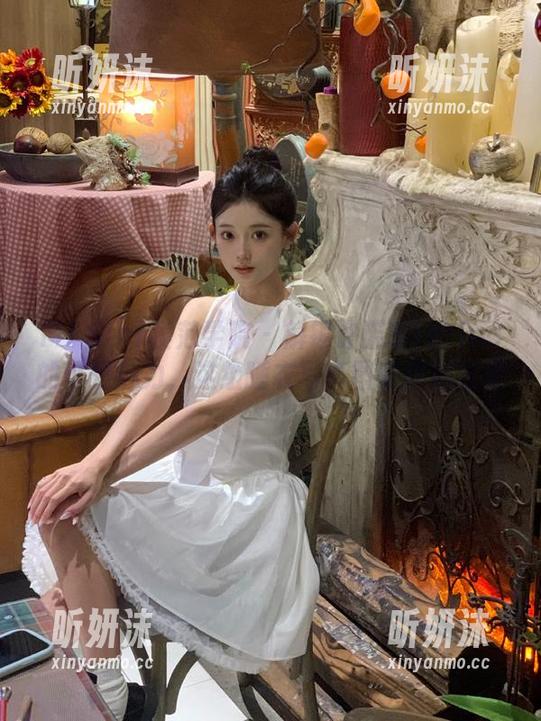 MFStar模范学院 - 解锁许诺Sabrina的可爱魅力，这组睡衣写真图集超治愈哦