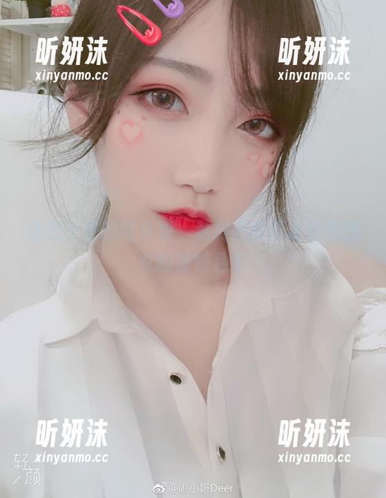迷恋夜晚的啾小妍，私房原图再现暗夜猫女的独特色彩