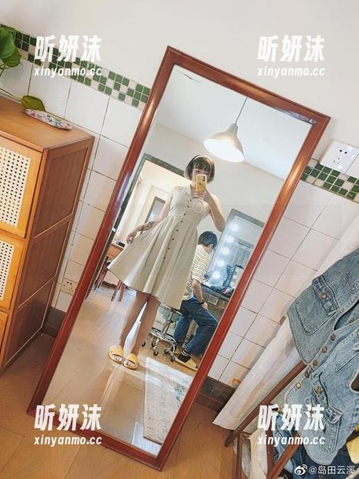 短裙与写真交织，岛田云溪让你重新定义‘青春洋溢’的照片