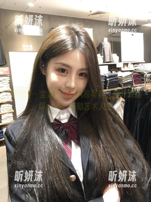 微密圈 - 全套黑与白风格写真，揭开葱油饼er不一样的艺术人生